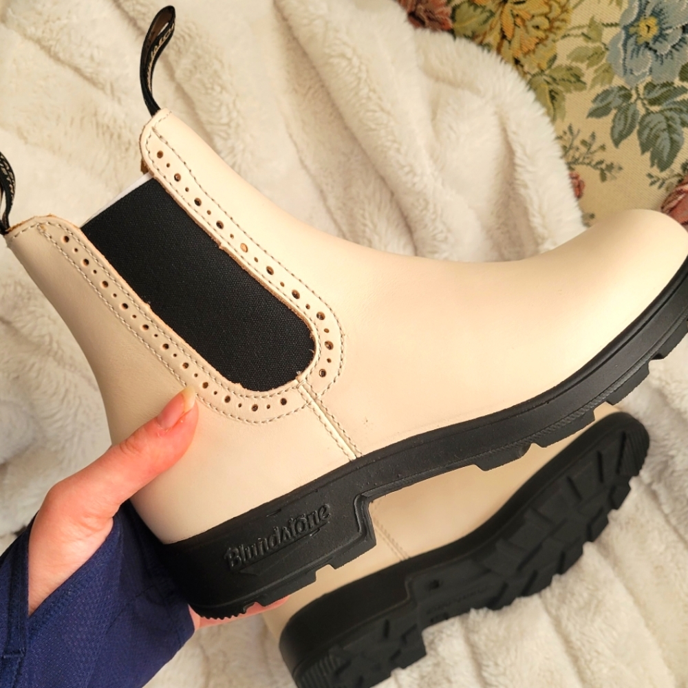 Blundstone 2156 WOMEN'S ORIGINALS HIGH TOP BOOTS - PEARL